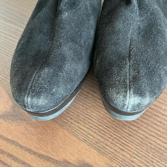 Robert Clergerie black suede ankle sock boots - Picture 7 of 8